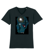 The Nightmare Before Christmas Tricou mânecă scurtă guler V Bărbat Presenter