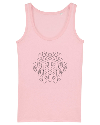The Cube Cotton Pink