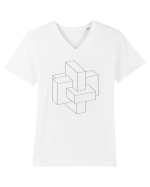 Cube 2 Tricou mânecă scurtă guler V Bărbat Presenter
