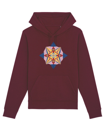 Mandala III Burgundy
