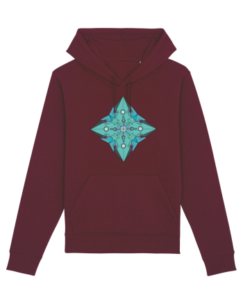 Mandala IV Burgundy