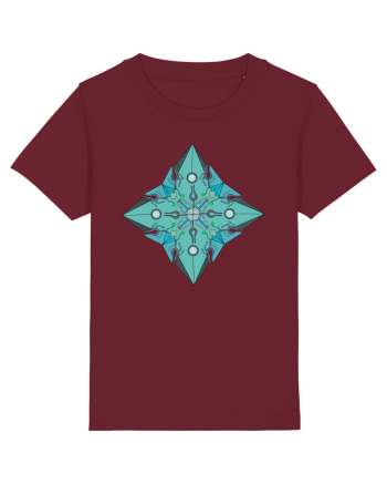 Mandala IV Burgundy
