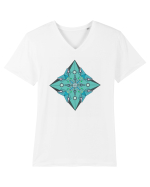 Mandala IV Tricou mânecă scurtă guler V Bărbat Presenter