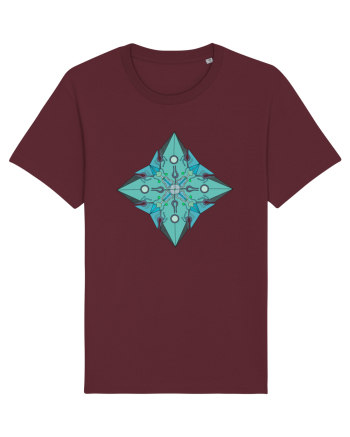 Mandala IV Burgundy