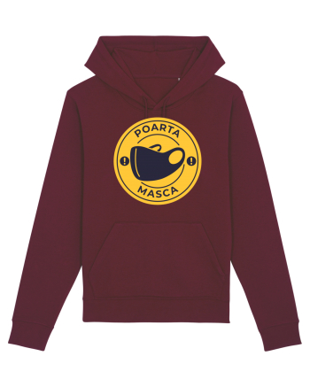 Mask On Burgundy