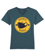 Mask On Tricou mânecă scurtă guler V Bărbat Presenter