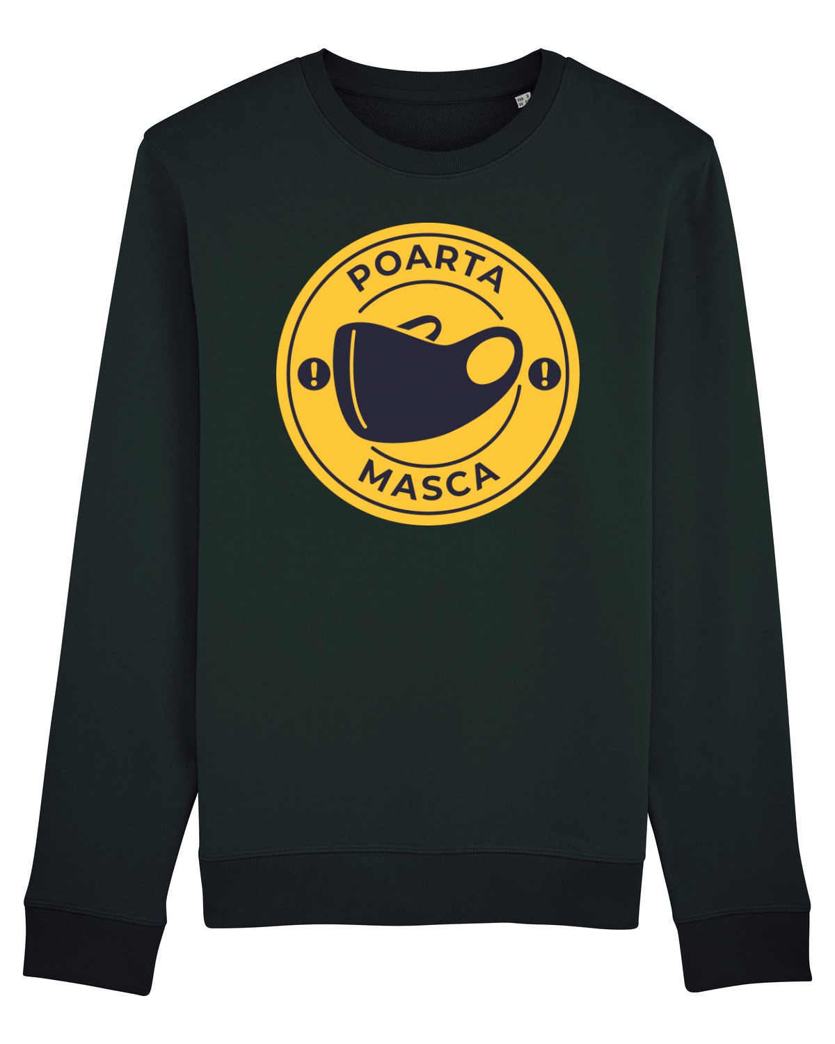 Bluză mânecă lungă Unisex Rise Black