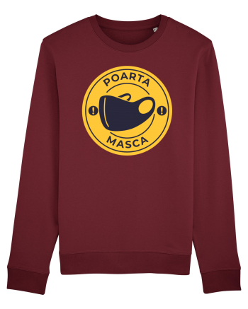 Mask On Burgundy