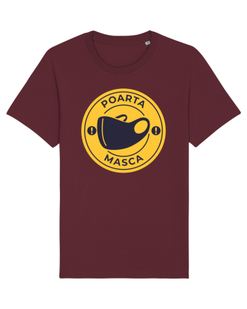 Mask On Burgundy