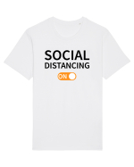 Social Distancing ON Tricou mânecă scurtă Unisex Rocker