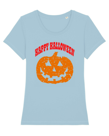 Happy Halloween Sky Blue