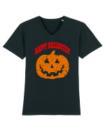 Happy Halloween Tricou mânecă scurtă guler V Bărbat Presenter