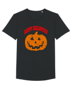 Happy Halloween Tricou mânecă scurtă guler larg Bărbat Skater