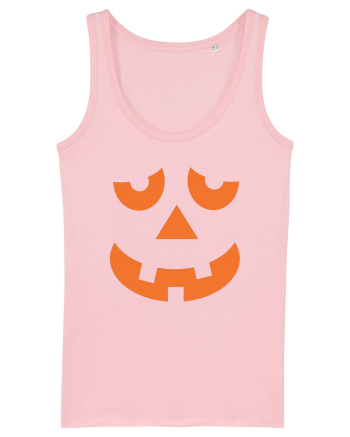 Pumpkin Face Cotton Pink