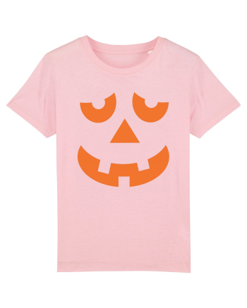 Pumpkin Face Cotton Pink