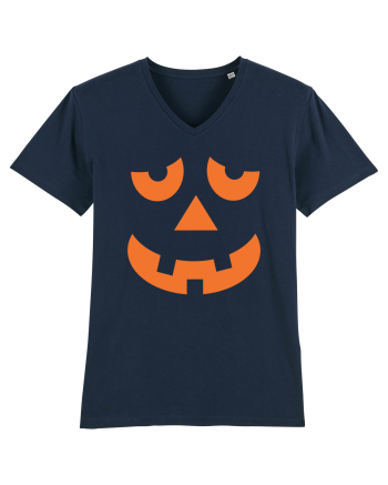 Pumpkin Face French Navy