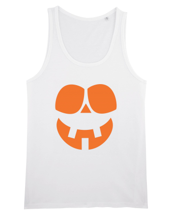  Pumpkin Happy Face White