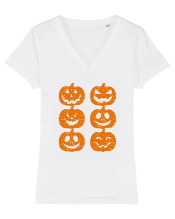 Pumpkin Angry Gang  White