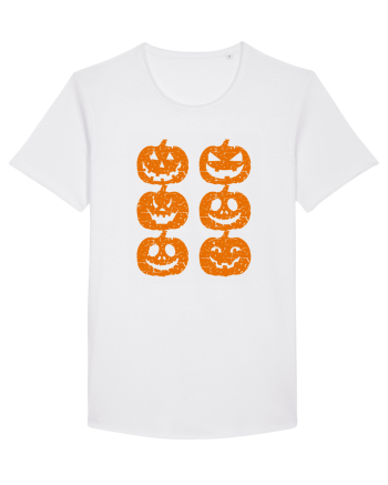 Pumpkin Angry Gang  White