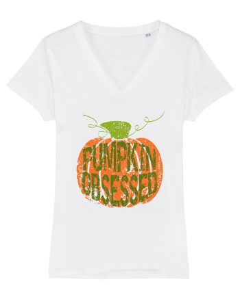 Pumpkin Obsessed White