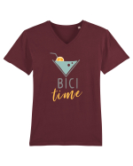 Bici / Beach time Tricou mânecă scurtă guler V Bărbat Presenter