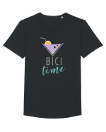 Bici / Beach time ! Tricou mânecă scurtă guler larg Bărbat Skater
