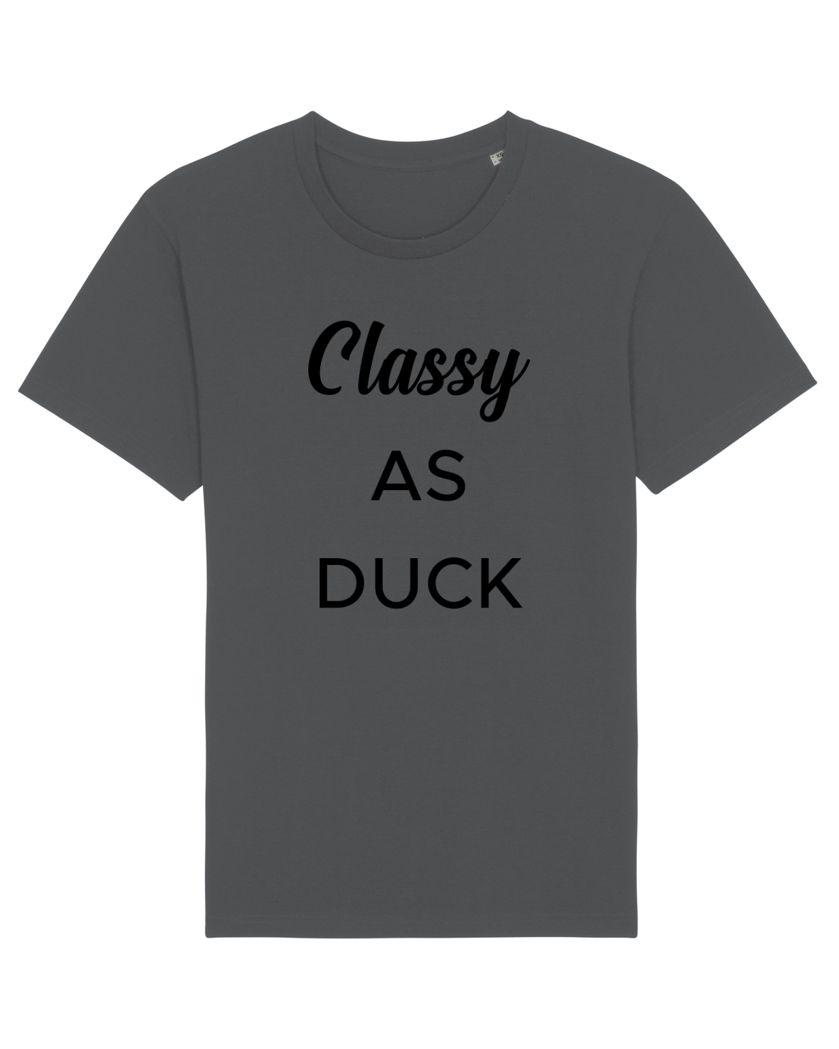 Tricou mânecă scurtă Unisex Rocker Anthracite