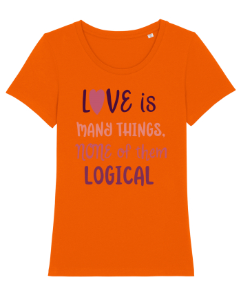Dragoste și logică Bright Orange