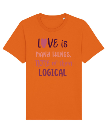 Dragoste și logică Bright Orange