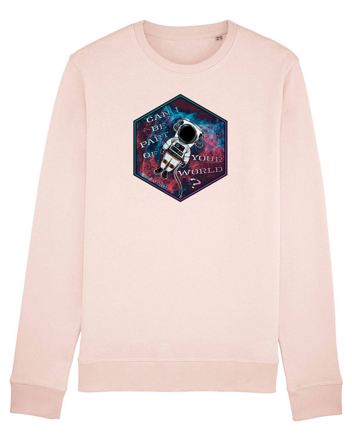 Bluză mânecă lungă Unisex Rise Candy Pink