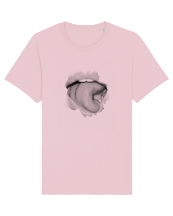 Swirl tongue Cotton Pink