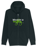 Mindset is Everything Hanorac cu fermoar Unisex Connector
