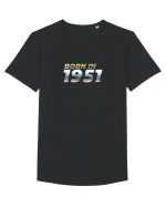 Born in 1951 Tricou mânecă scurtă guler larg Bărbat Skater