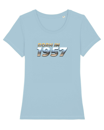 Born in 1957 Sky Blue