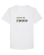 Born in 1959 Tricou mânecă scurtă guler larg Bărbat Skater