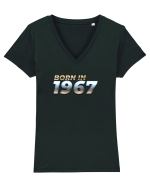 Born in 1967 Tricou mânecă scurtă guler V Damă Evoker