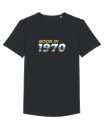 Born in 1970 Tricou mânecă scurtă guler larg Bărbat Skater
