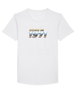 Born in 1971 Tricou mânecă scurtă guler larg Bărbat Skater