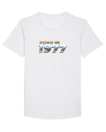Born in 1977 Tricou mânecă scurtă guler larg Bărbat Skater