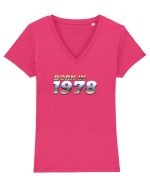 Born in 1978 Tricou mânecă scurtă guler V Damă Evoker