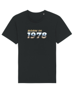 Born in 1978 Tricou mânecă scurtă Unisex Rocker