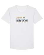 Born in 1978 Tricou mânecă scurtă guler larg Bărbat Skater
