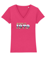 Born in 1979 Tricou mânecă scurtă guler V Damă Evoker