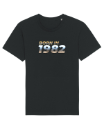 Born in 1982 Tricou mânecă scurtă Unisex Rocker