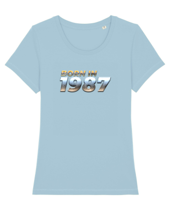 Born in 1987 Sky Blue