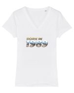Born in 1989 Tricou mânecă scurtă guler V Damă Evoker