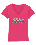 Born in 2005 Tricou mânecă scurtă guler V Damă Evoker