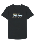 Born in 2007 Tricou mânecă scurtă guler larg Bărbat Skater