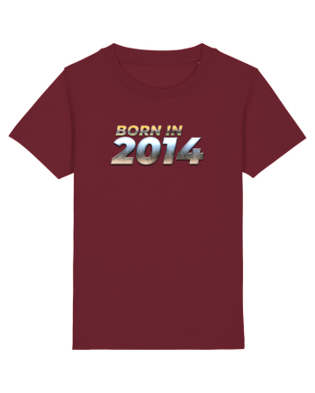Born in 2014 Burgundy