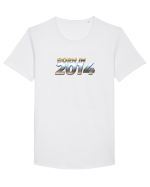 Born in 2014 Tricou mânecă scurtă guler larg Bărbat Skater